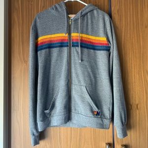 Aviator Nation stripped hoodie!